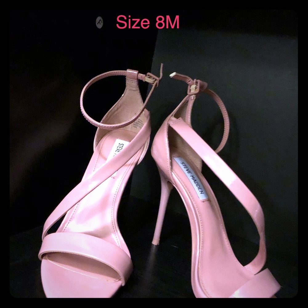 Pink Sandal Heels -Steve Madden